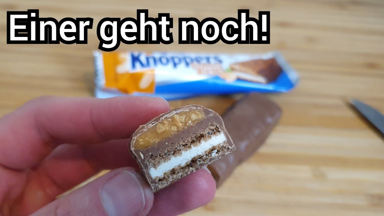 Knoppers Erdnuss Riegel | Der fehlt ja noch!| FoodLoaf