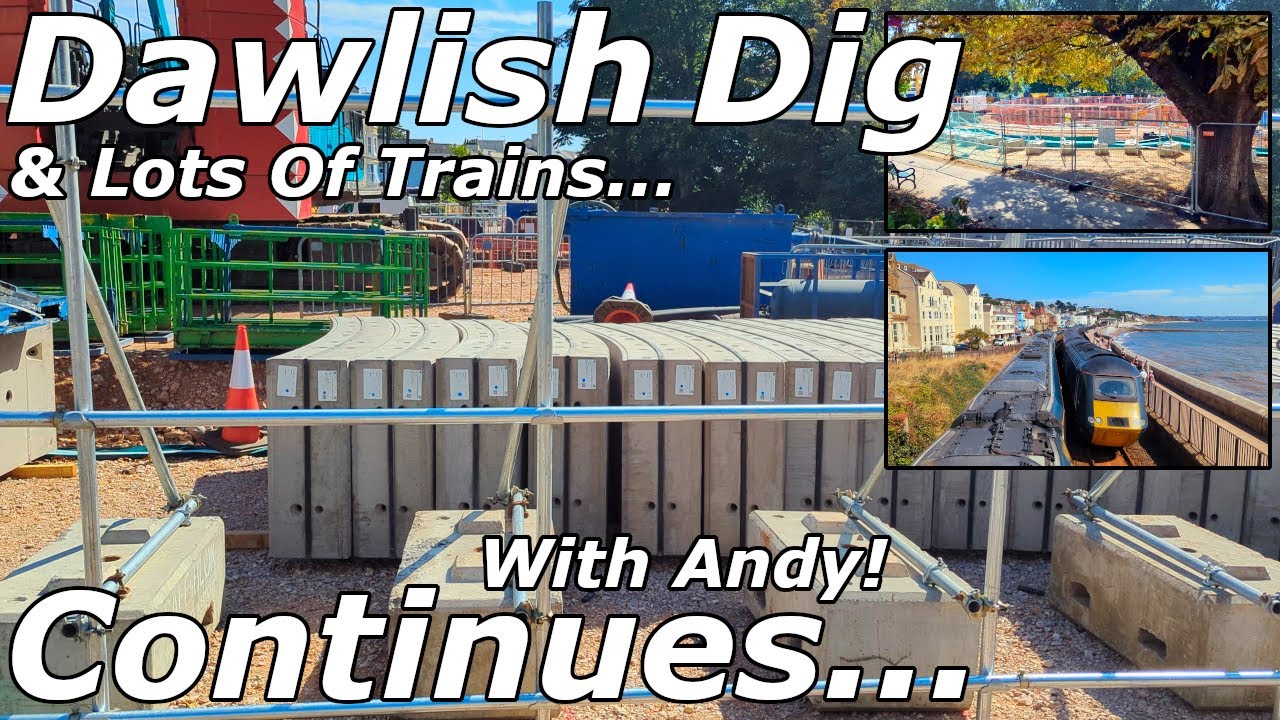 Dawlish Disrupted: Digs, Swans & A Steam Train Fire Tale - 25/08/25
