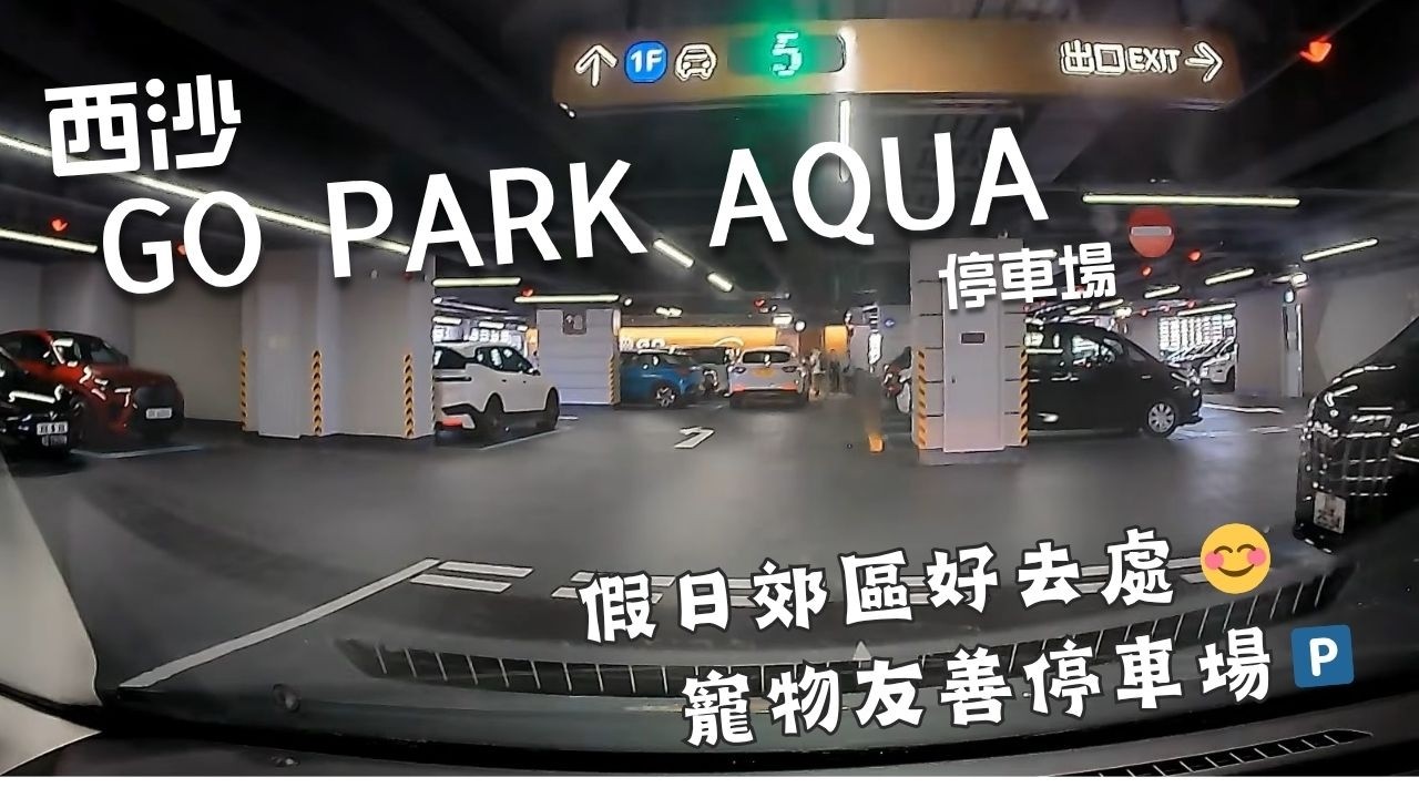 西沙GO PARK AQUA停車場🅿️｜ GO PARK AQUA Car Park｜西沙泊車｜寵物友善｜假日好去處｜新手無難度｜商場停車場｜泊車｜小貼士｜Mazda 2