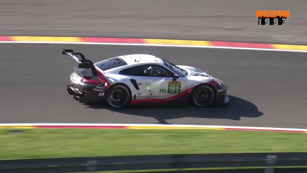 Porsche 991 RSR 2018 Pure loud Sound WEC 6h Spa Francorchamps