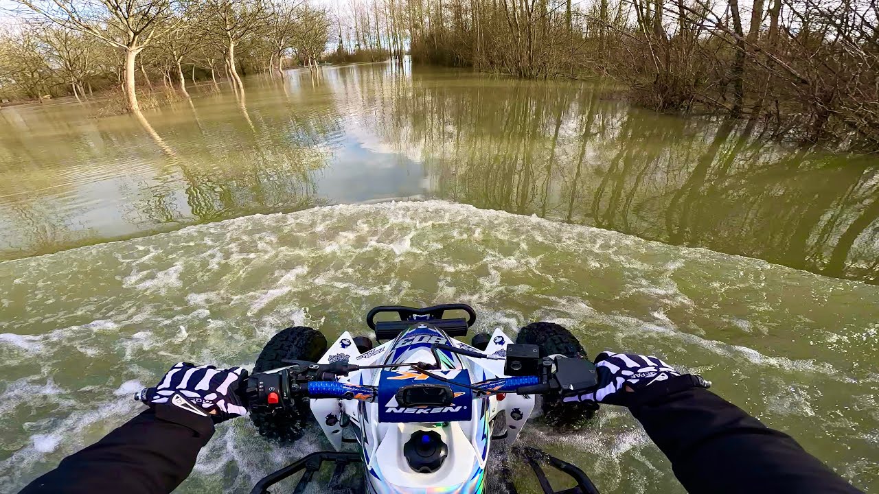 450 LTR DANS LES INONDATIONS !!