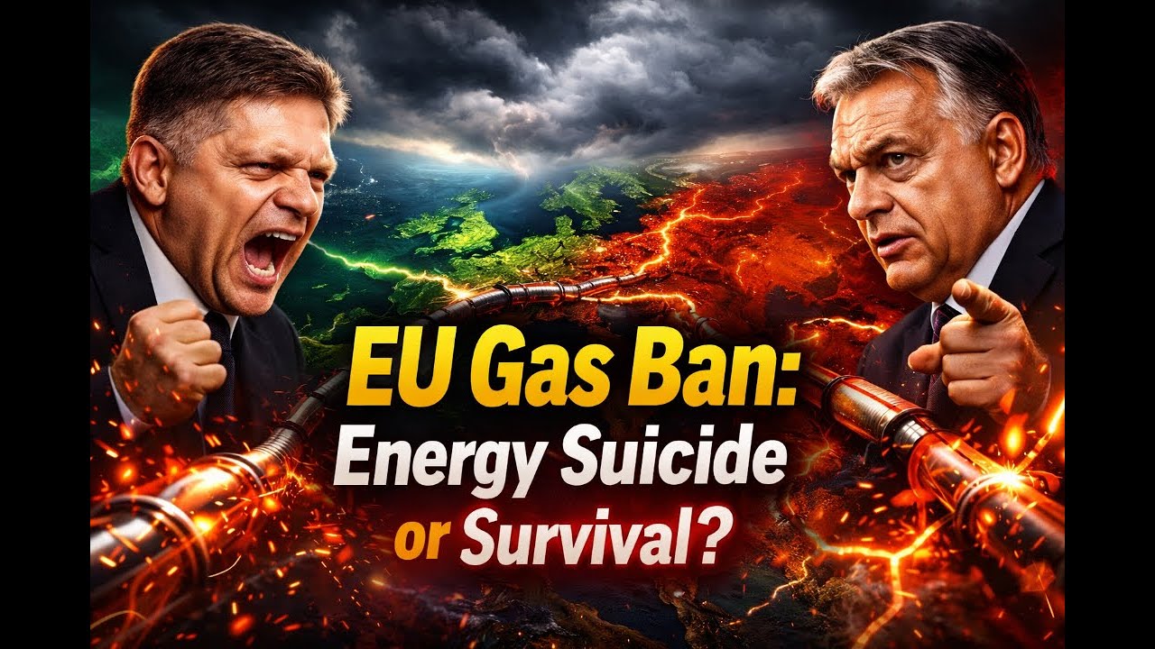 EU Bans Russian Gas Slovakia Calls it 'Energy Suicide,' Loses &euro;500M Annually  World News 2026