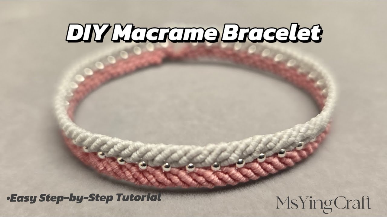 DIY Macrame Bracelet Tutorial | Slow, Step-by-Step & Detailed Tutorial
