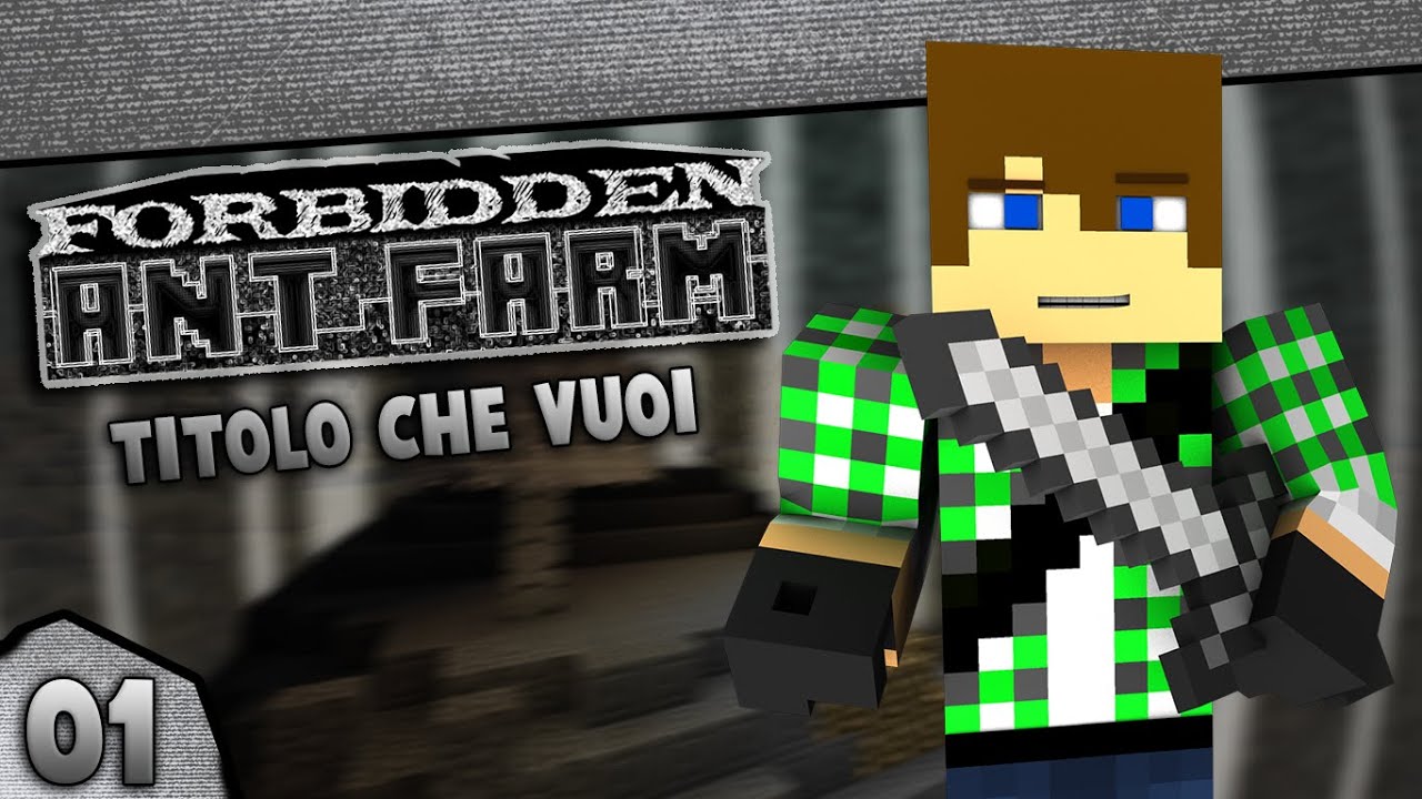 Forbidden Ant Farm Survival E1 - IN CHE GUAIO MI SONO CACCIATO?!