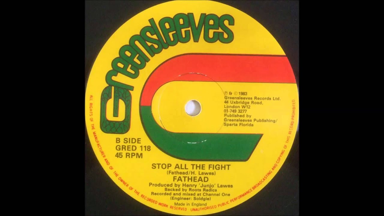 Fathead - Stop All The Fight (12