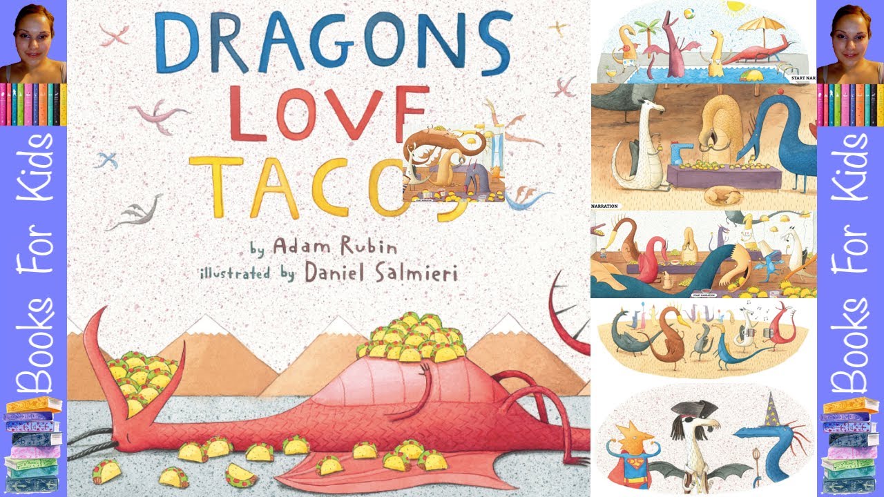 Dragons Love Tacos Books | Kids Picture Books | Books For Kids Read Aloud