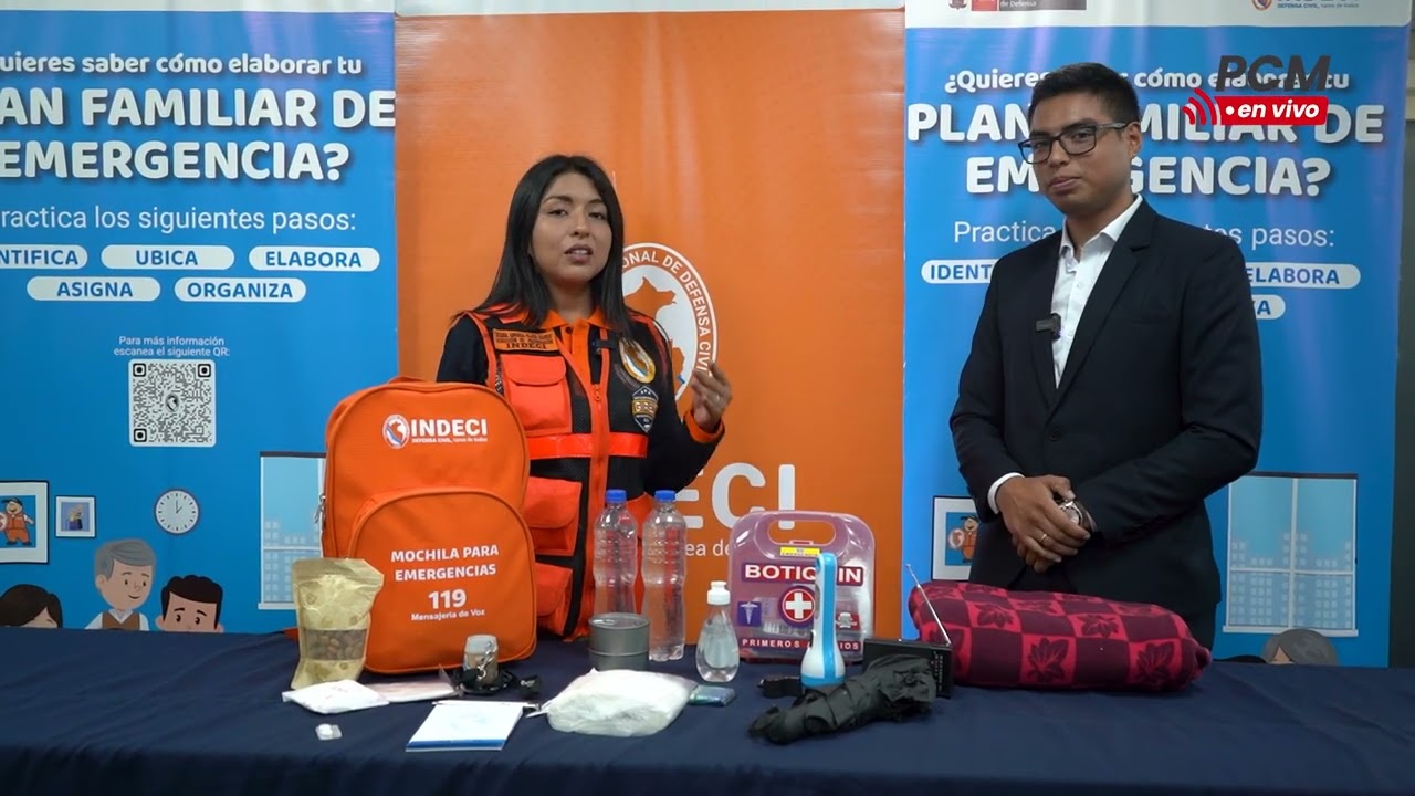 Mochila de emergencia ante lluvias intensas 🎒