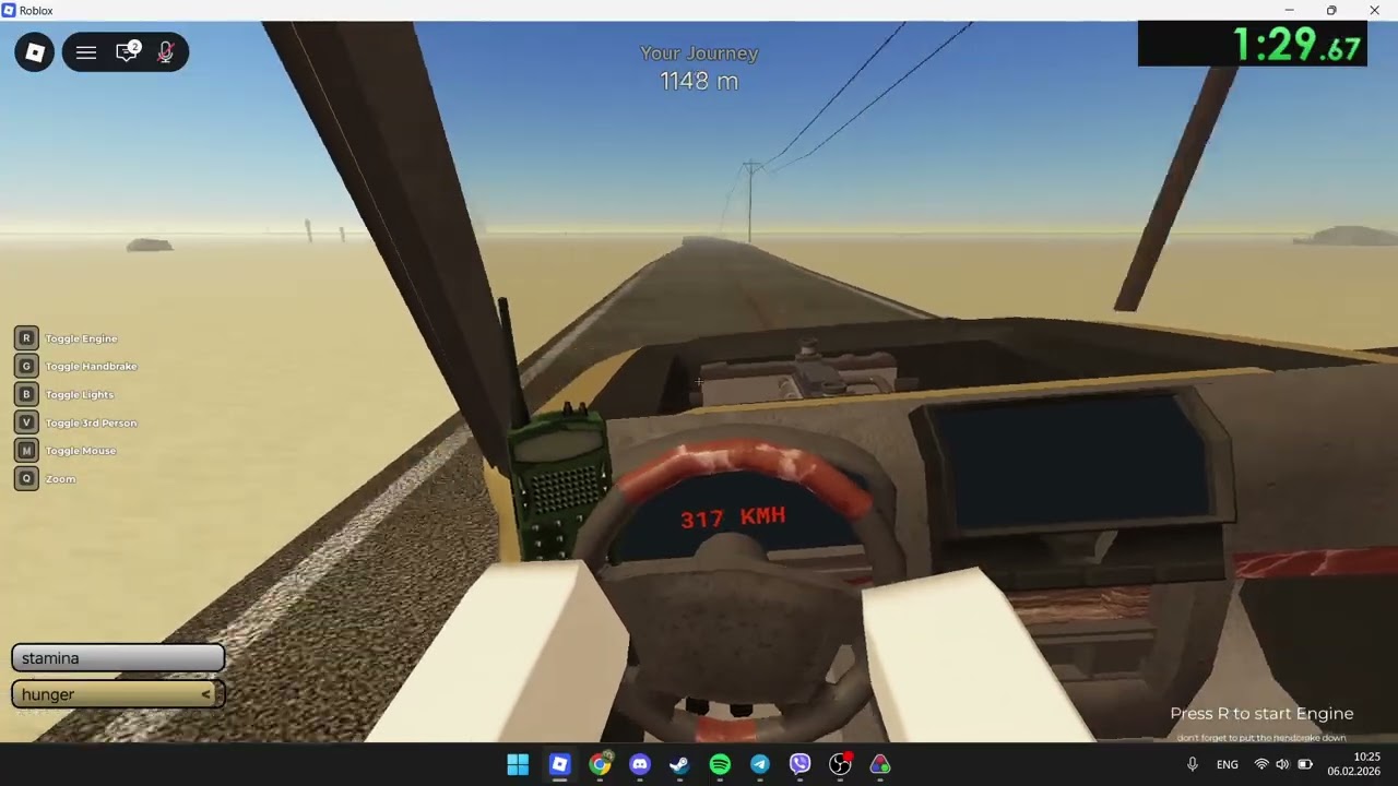speedrun dusty trip 5000m