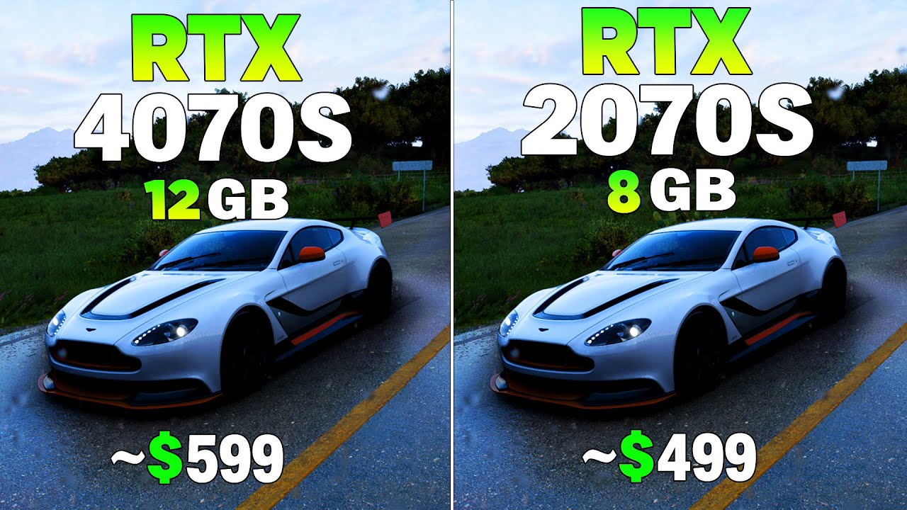 RTX 4070 Super vs RTX 2070 Super - Test in 8 Games