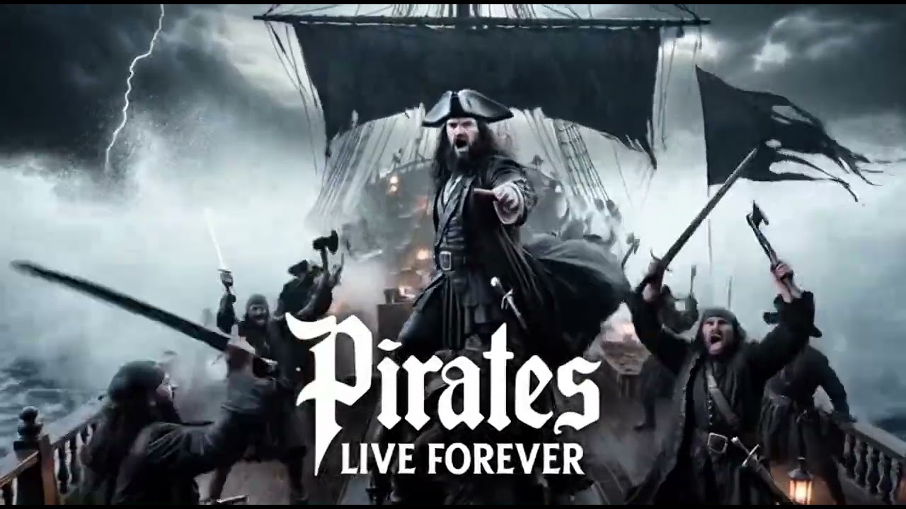 Pirates Live Forever – Dark Rock Pirate Metal War | Legends of the Black Flag Rise Again