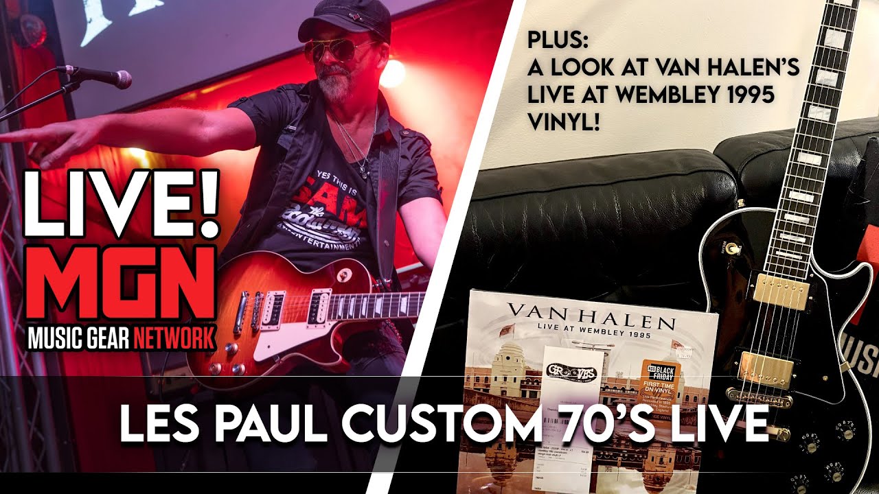 Rock Shop LIVE - Суббота, 10 января 2026 г. - Игра на гитаре Gibson Les Paul Custom 70-х годов.