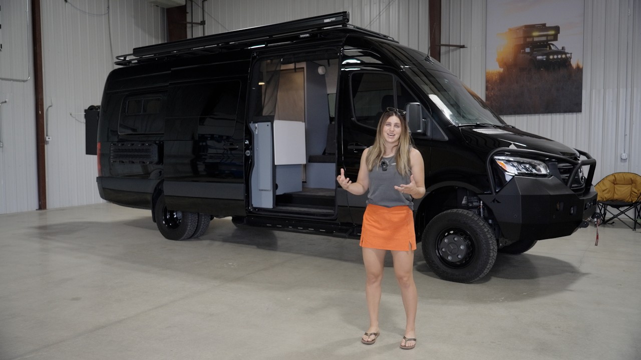 Custom Luxury Sprinter / Huge Shower!