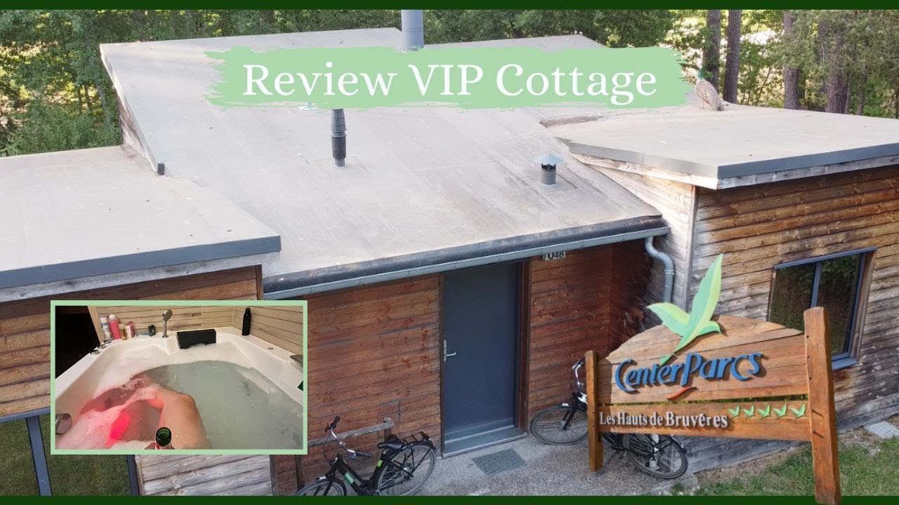 DIT 4 PERSOONS VIP-COTTAGE OP LES HAUTS DE BRUYERES IS FANTASTISCH.