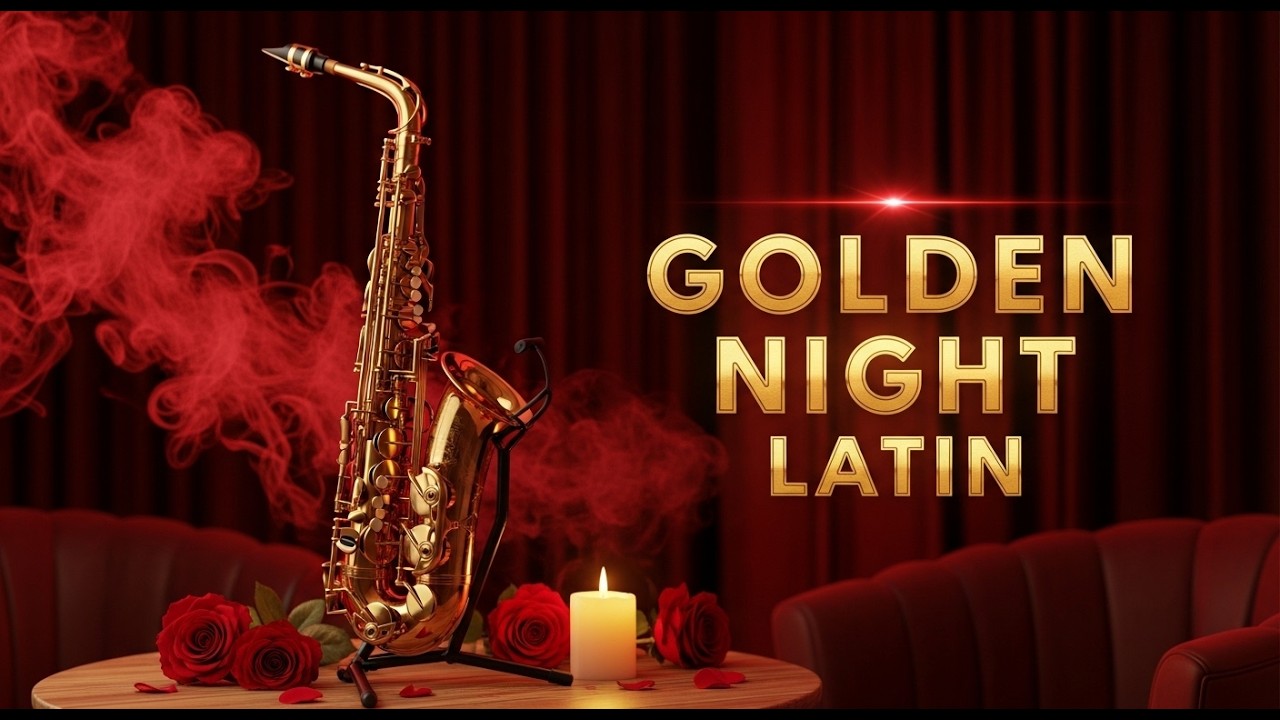 🎷 Golden Night Latin Sax Relax EN VIVO 🔴 Boleros Clásicos para Paz Interior