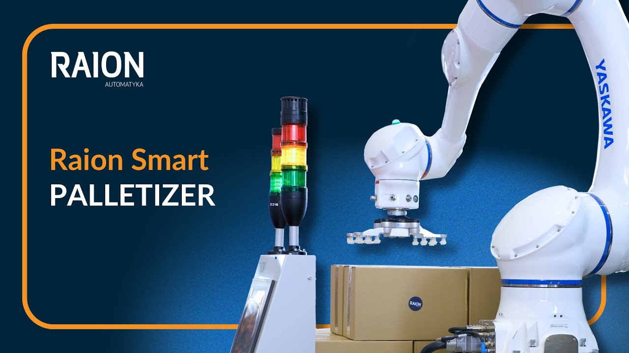 Zrobotyzowana Paletyzacja z RAION Smart Palletizer | Automatyzacja Procesów Produkcyjnych 🏭