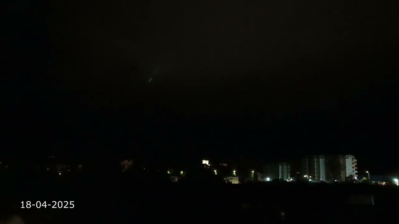 Voos nocturnos sobre Chaves