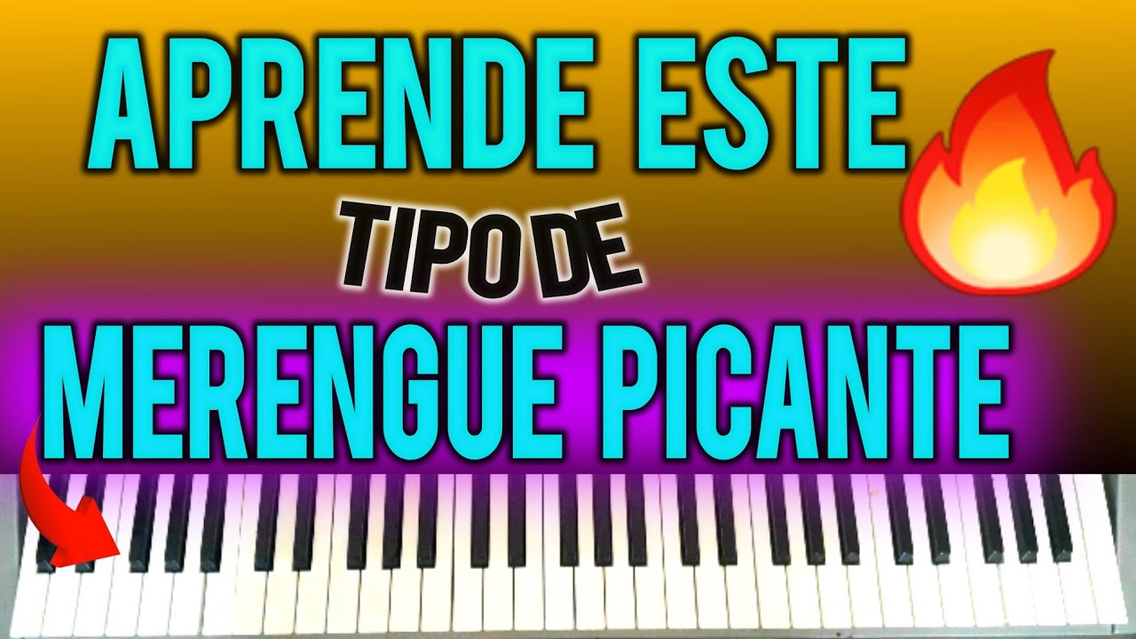 Merengue Picante en C Mayor Que Suena Brutal 💥🎶#TutorialCristiano #MerenguePicante