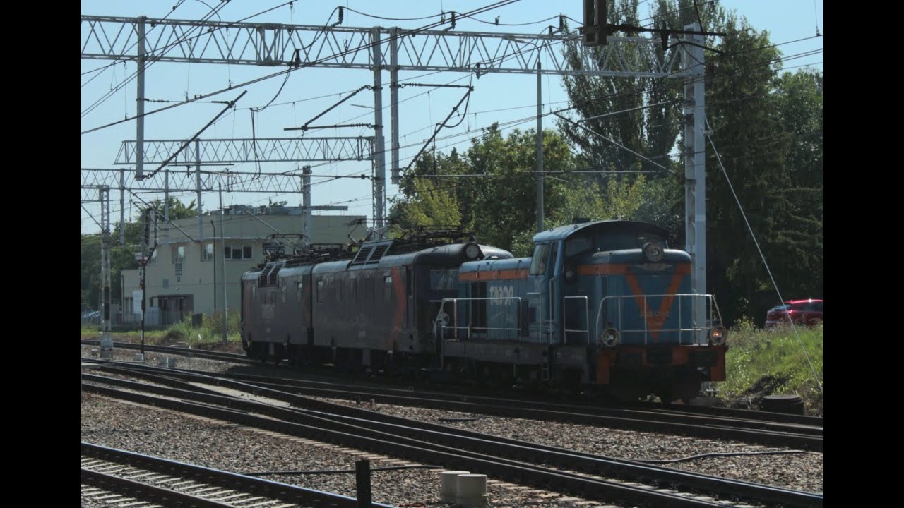 Składanka pociągów z dworca w Kutnie