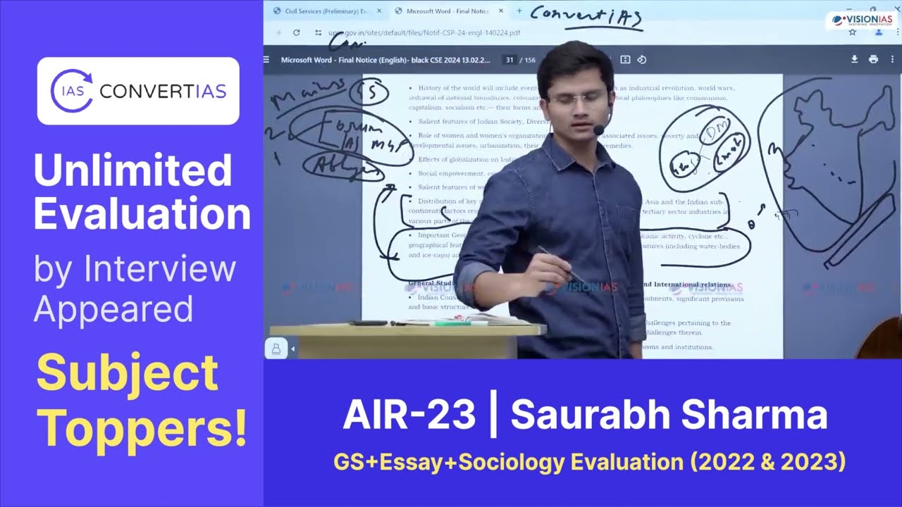 AIR - 23 Saurabh Sharma | Importance of getting Answers Reviewed