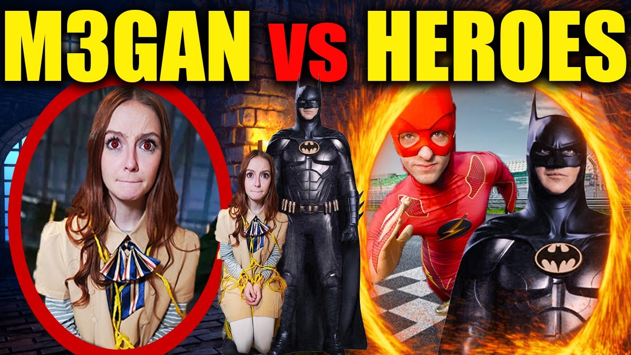 My Girlfriend M3GAN vs MARVEL & DC SUPERHEROES (FINAL FIGHTS)