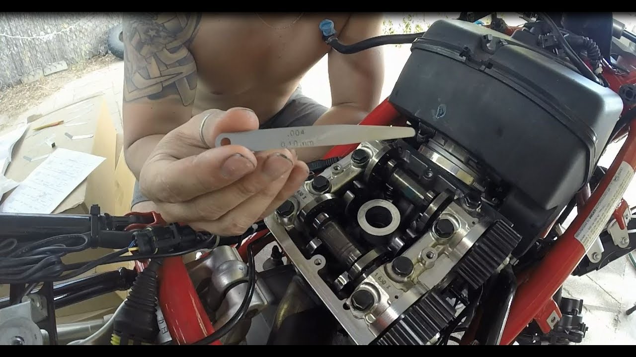 Ducati Valve Adjustment 848 1098 1198