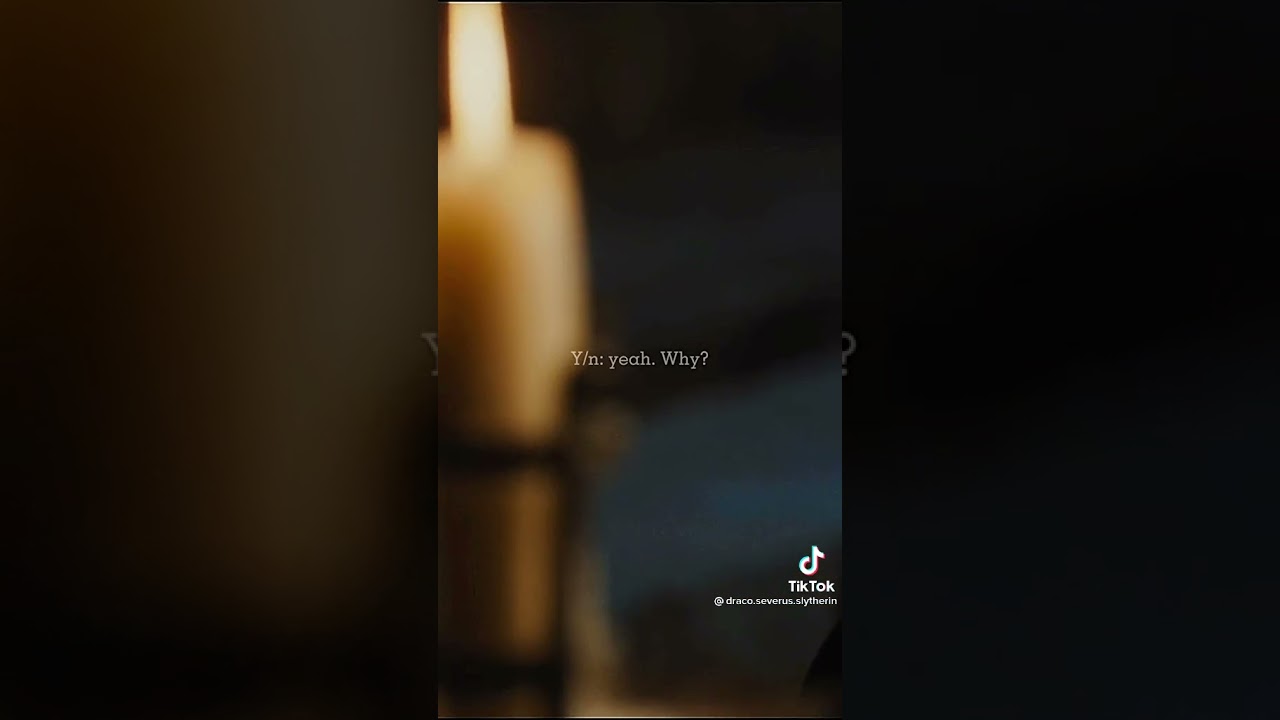 POV: Draco sees you on the first day at Hogwarts and decides you’re the one...