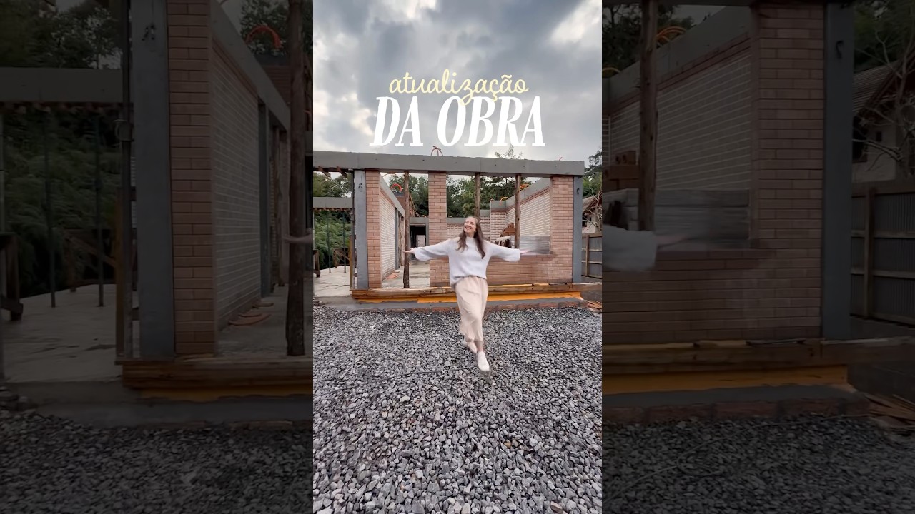 Atualiza&ccedil;&atilde;o da Obra 1 - Casa de Tijolo Ecol&oacute;gico