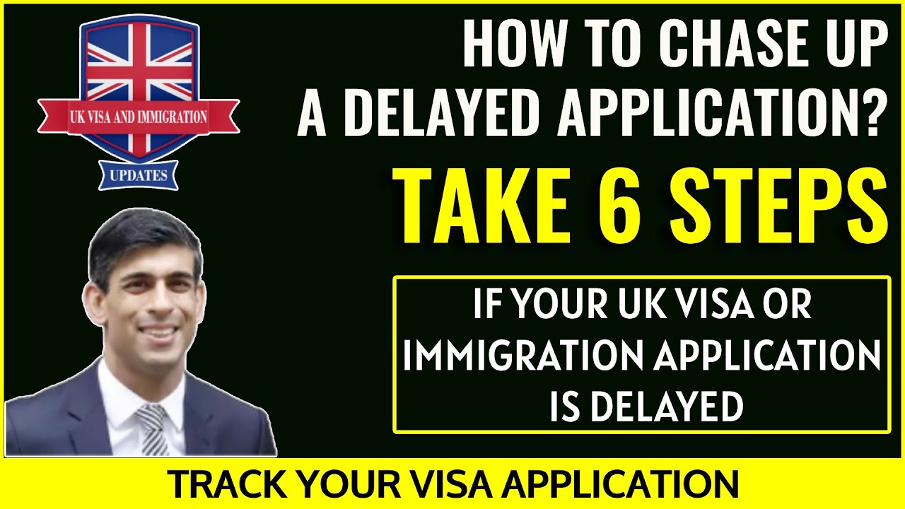 How to chase up if a UK visa application is delayed. . #visaprocessing