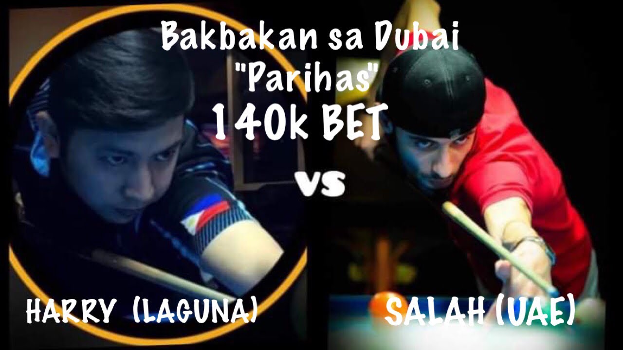 Dubai || HARRY (LAGUNA) 🆚 SALAH (UAE) || 9balls 1spot wooden rack race to 17 ...140k bet