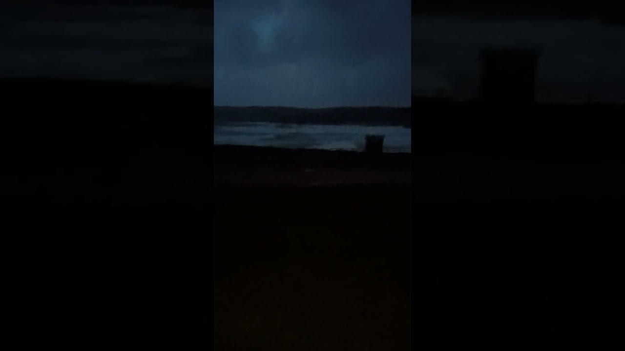 crazy storm in Cornwall 