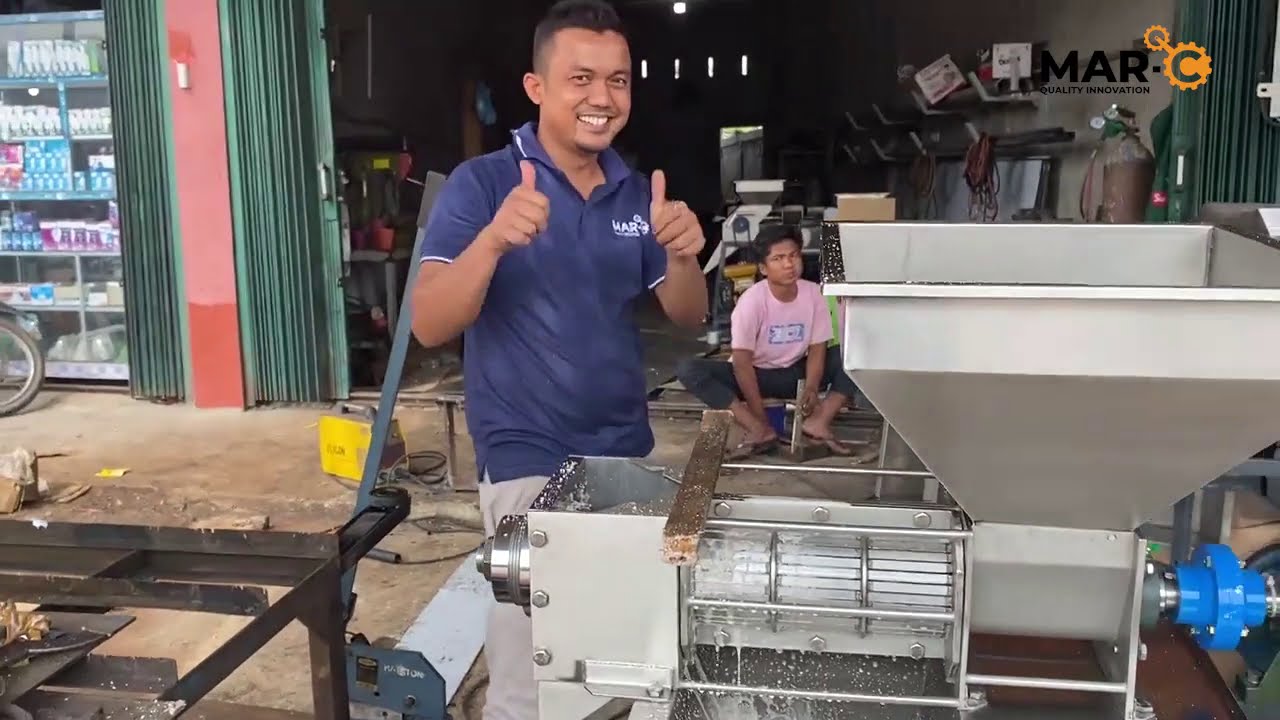 Mesin Peras Santan MAR-C Type Malaysia A200M - Proses cepet & mantul