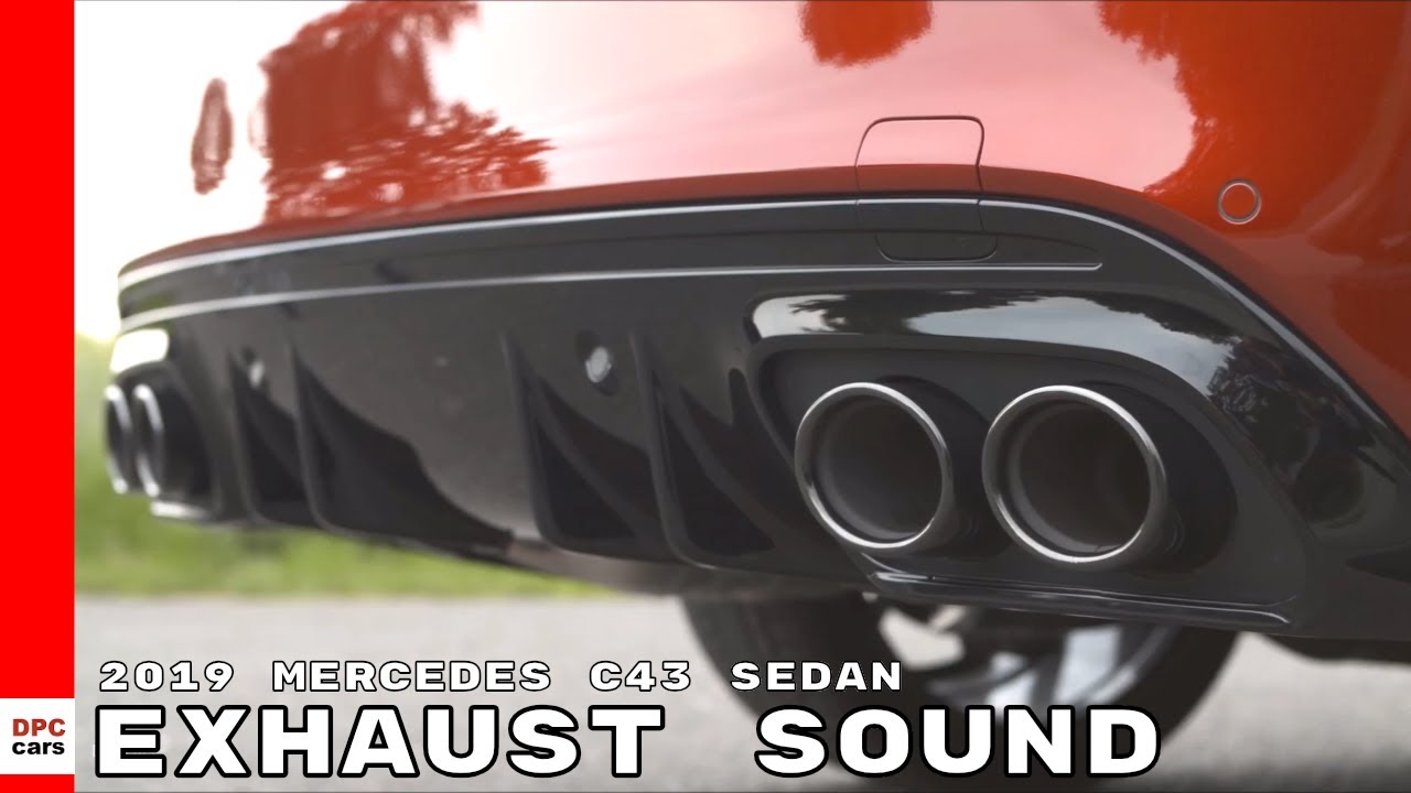 2019 Mercedes C43 Sedan Exhaust Sound