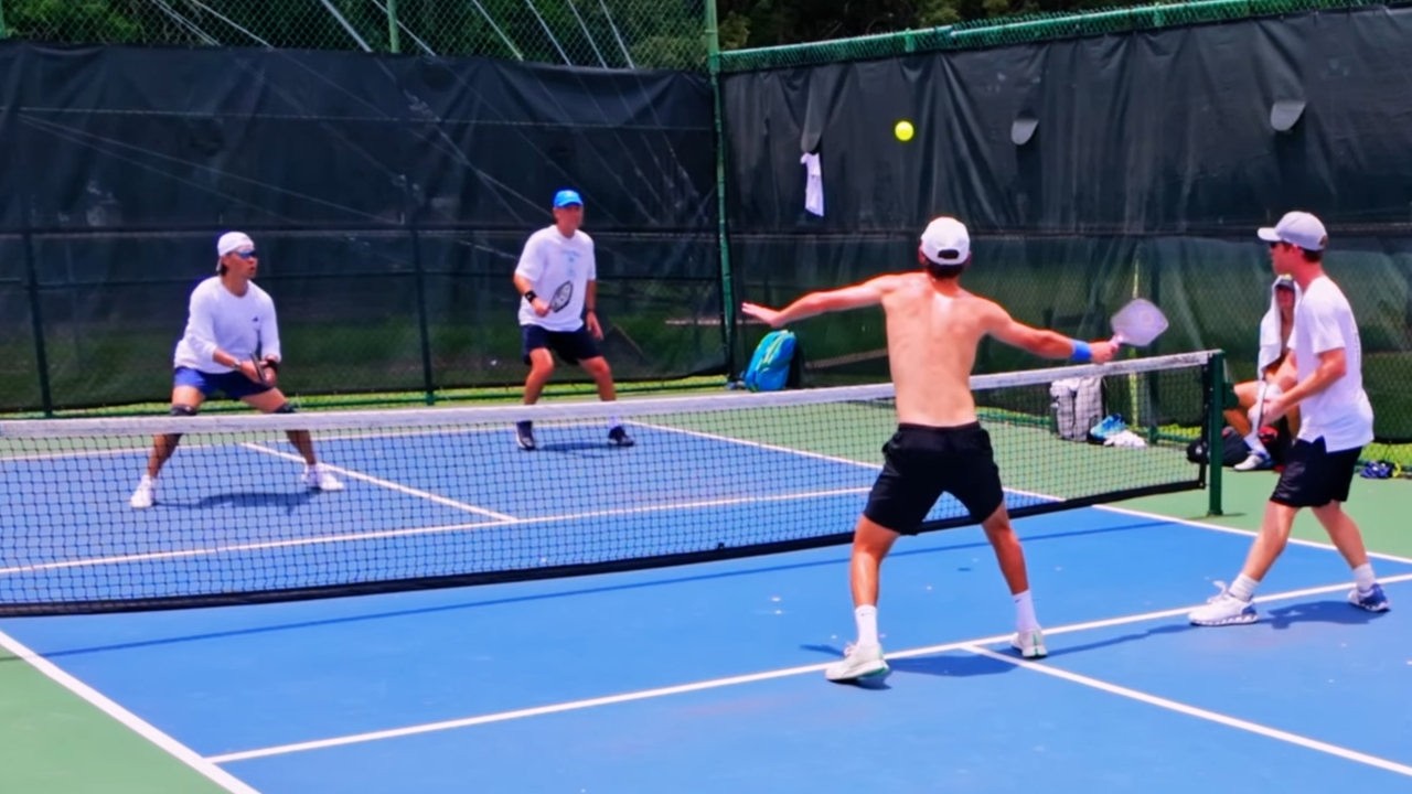 This is what 5.5 Pickleball with Seniors Looks Like