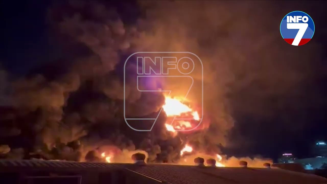 Fuerte incendio consume fábrica de café y bodegas en Monterrey | INFO7