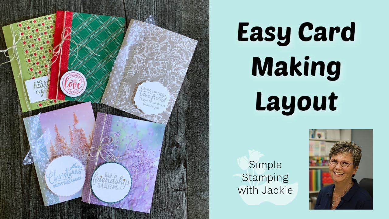 How to Make Easy Cards Fast and On Budget