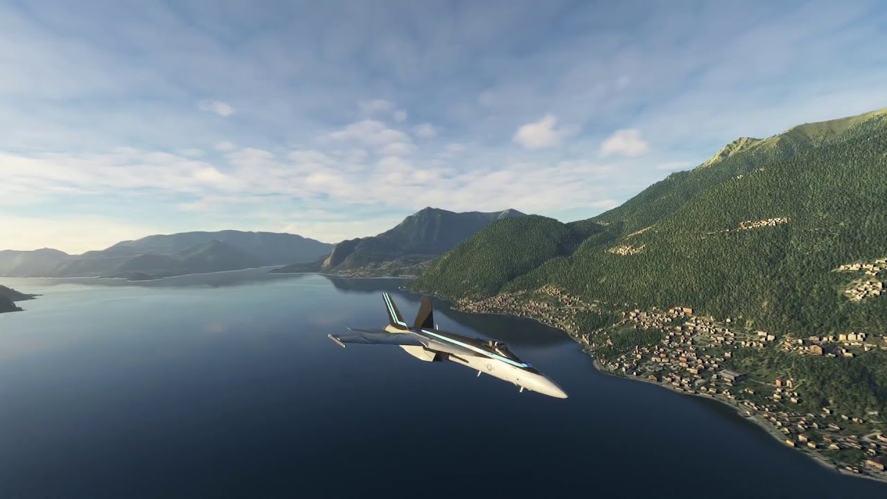 traversée du lac de Côme en 2 mn