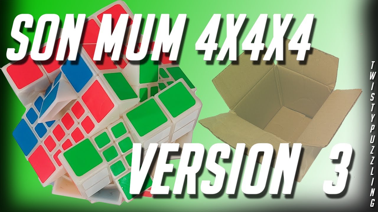 Распаковка Son Mum 4x4x4 V3 [MF8]