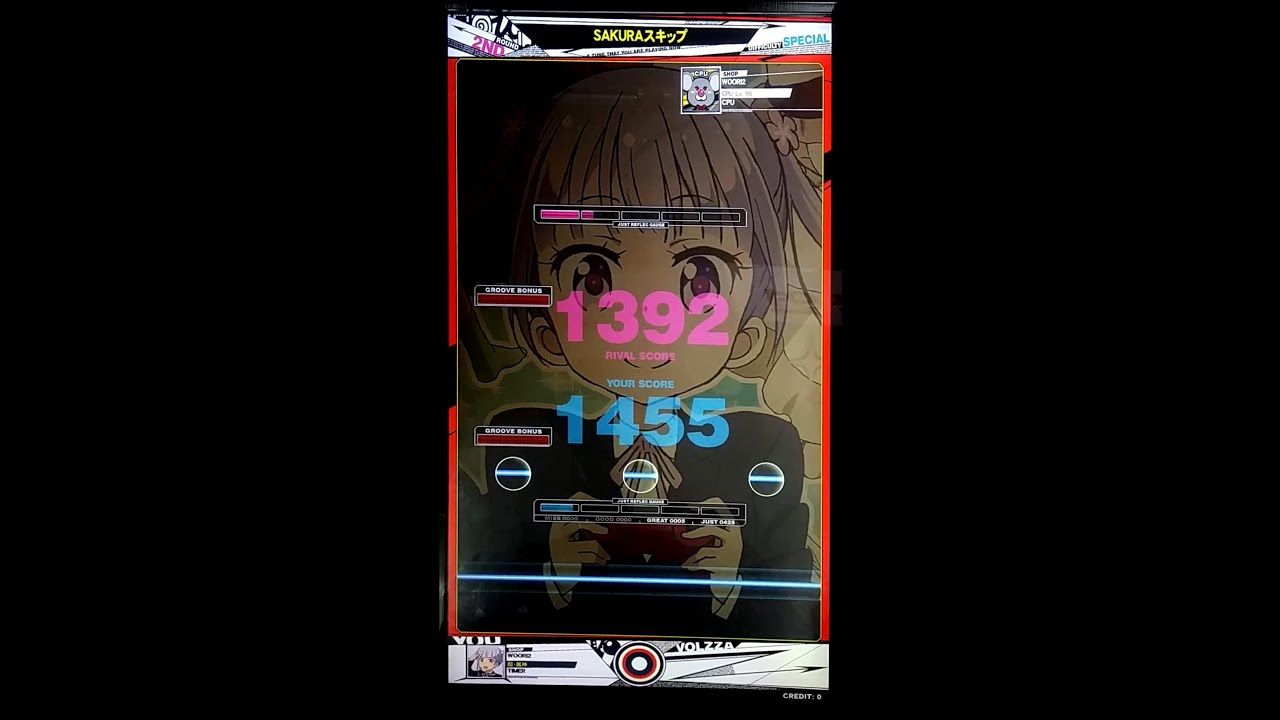 [REFLEC BEAT VOLZZA 2] fourfolium - SAKURAスキップ (SPECIAL) 99.6%