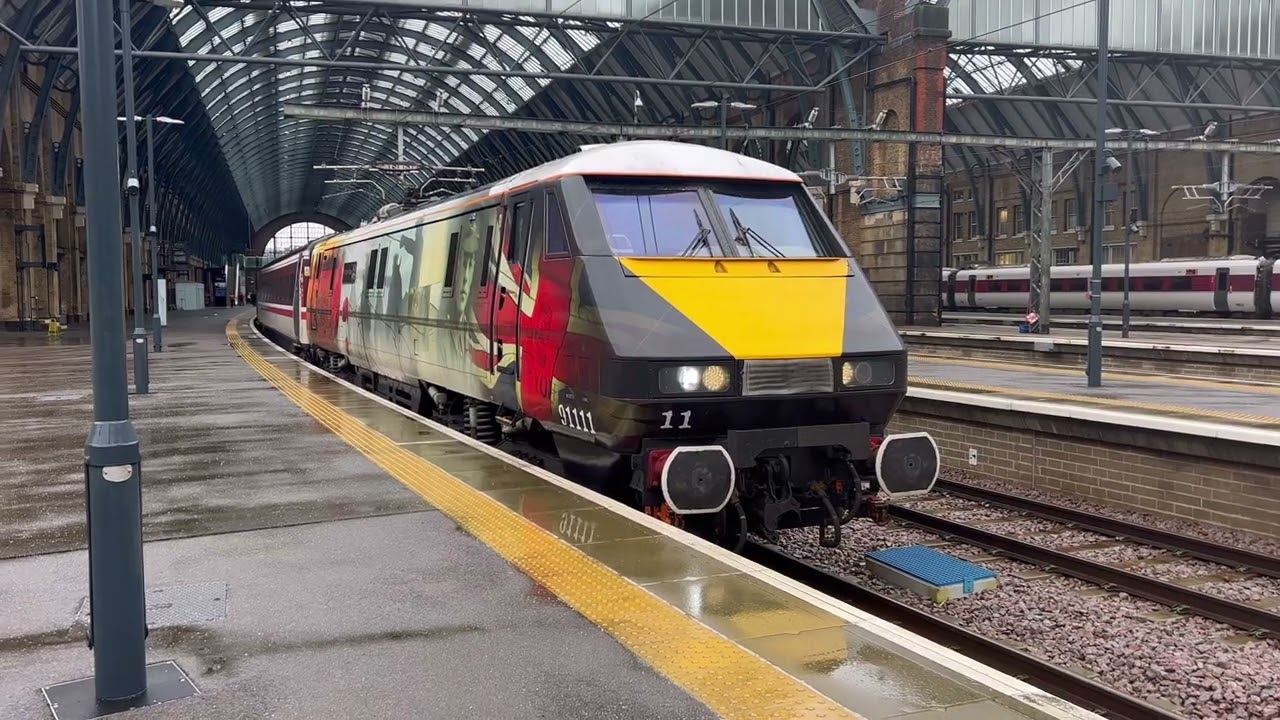 Trains at London Kings Cross