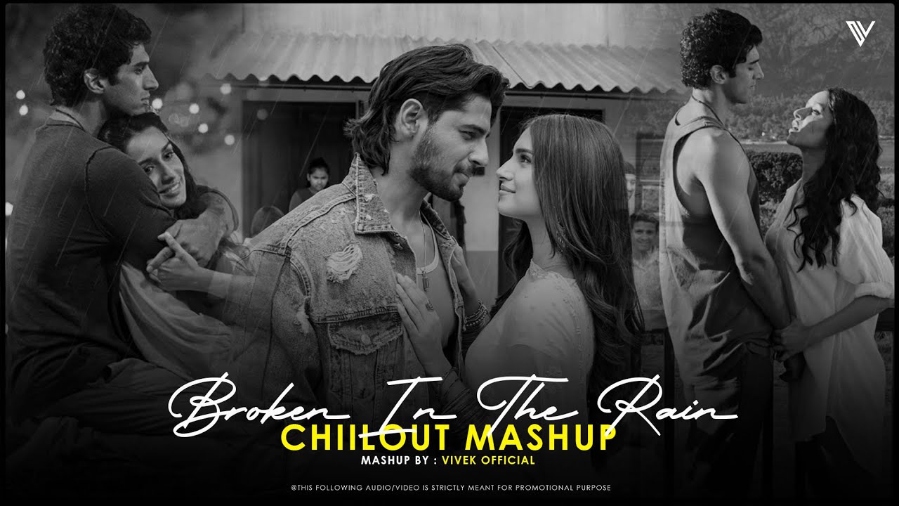 Broken In The Rain ☔️ Chillout Mashup | Vivek Official | Bollywood Sad Romantic Songs 2025