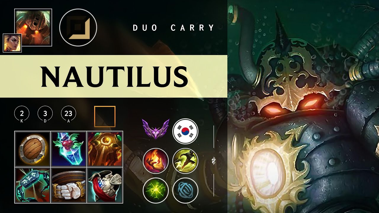 Nautilus Carry vs Caitlyn - KR Master Patch 26.02
