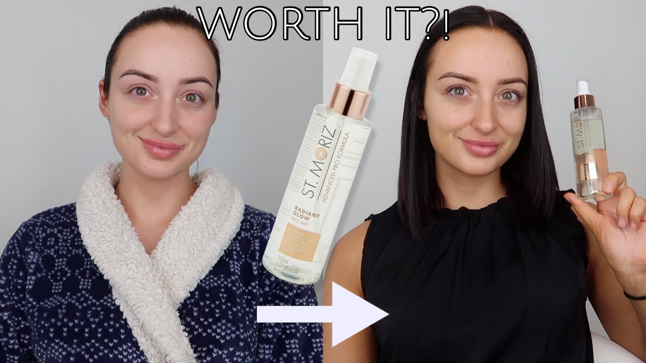 St.Moriz Radiant Glow Face Tanning Mist Honest Review + Demo + First Impression | Self Tanner Review