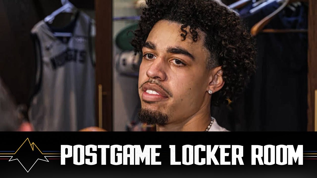 Julian Strawther Postgame Locker Room vs. OKC 🎙️ Game 6 | 2025 NBA Playoffs