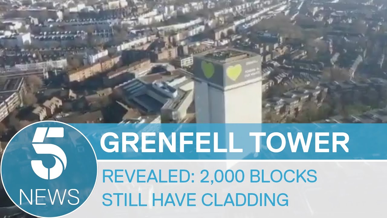 Grenfell: Mental health warnings as 2000 tower blocks still have dangerous cladding | 5 News