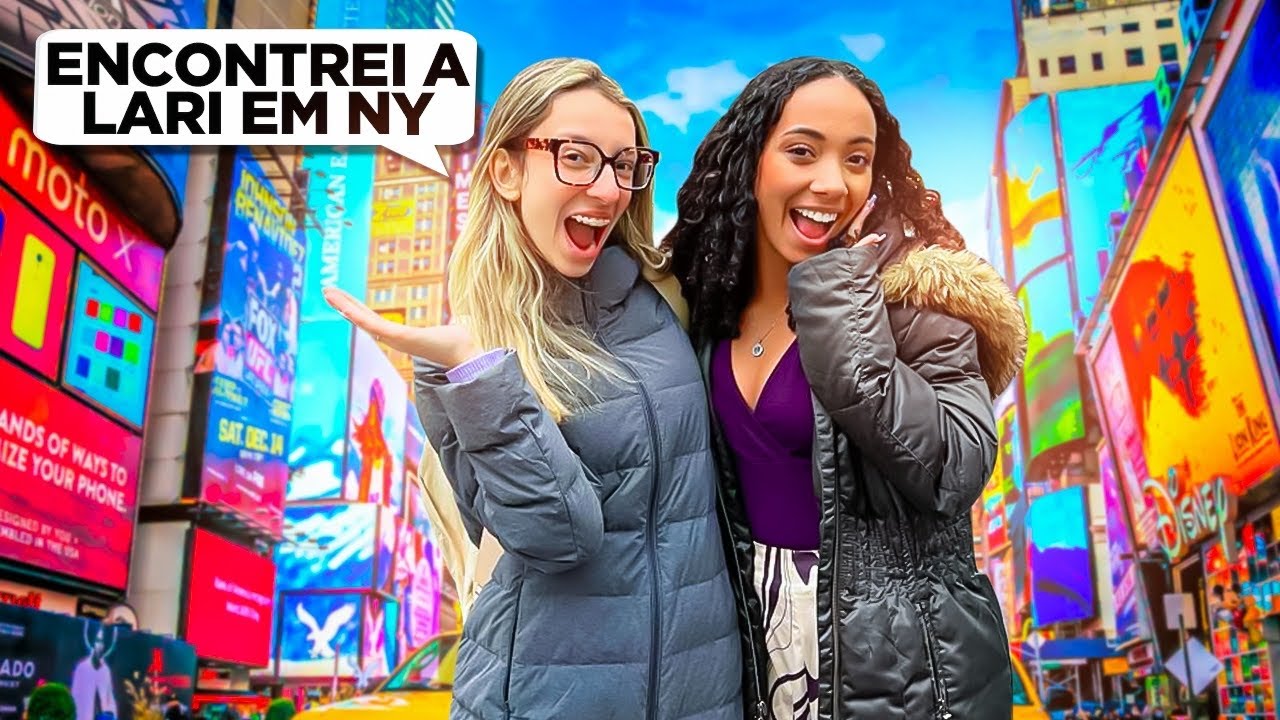 🗽 24 HORAS em NY com a Lari Freitas do Mundo da Lari 🤩 VLOG #2