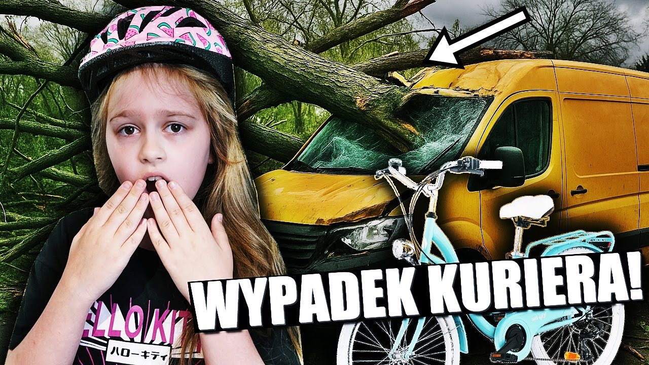 KURIER ZNISZCZYŁ CAŁĄ NIESPODZIANKĘ! 😨 CO Z ROWEREM OLIWKI?