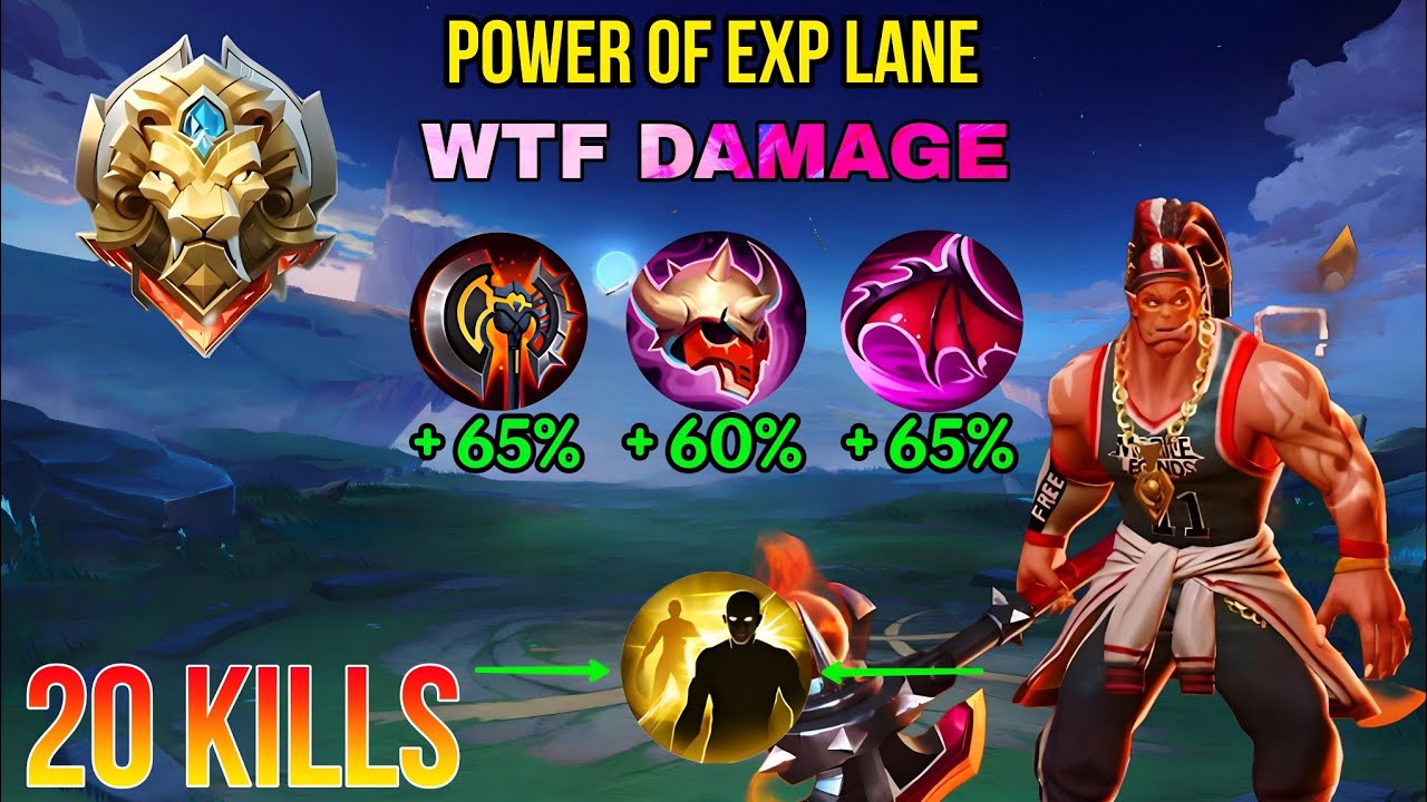 THE STRONGEST BALMOND EXP LANE EVER 💥 INSANE DAMAGE + HEAL ! BUILD TOP 1 GLOBAL BALMOND