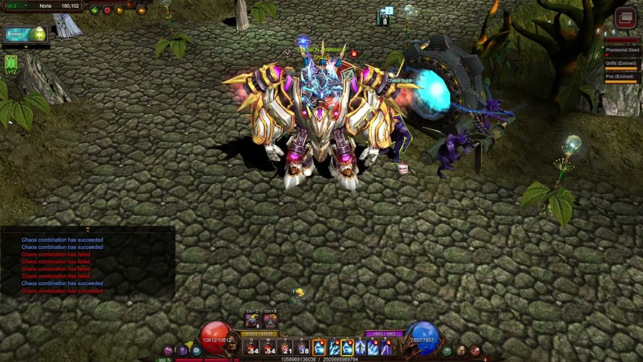 Upgrade & Update Pentagram - Alfheim | Server Global Mu Online