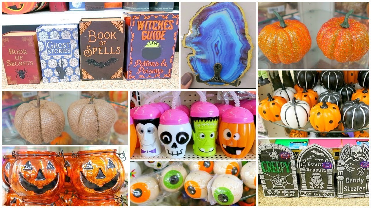Dollar Tree Shop With Me - Halloween & Fall Decor 2018 + Dollar Tree Haul