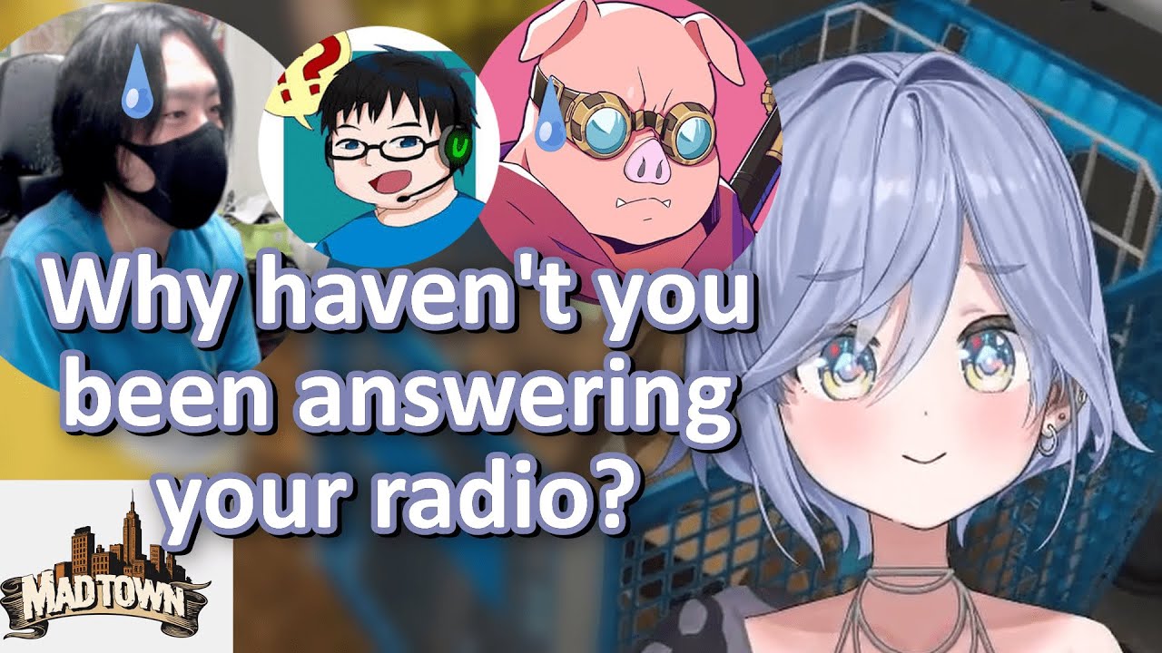 Girlboss Kuromu scolds pathetic men: Kettun, Ushya, & Oohara【Madtown GTA / Vspo!】
